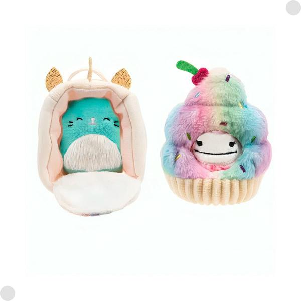 Imagem de Conjunto 2 Pelúcias Acessórios Squishmallows 3435 - Sunny