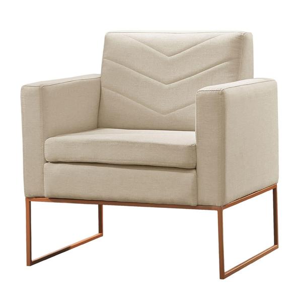 Imagem de Conjunto - 2 Poltronas Apolo Luxo Base Bronze Castellar