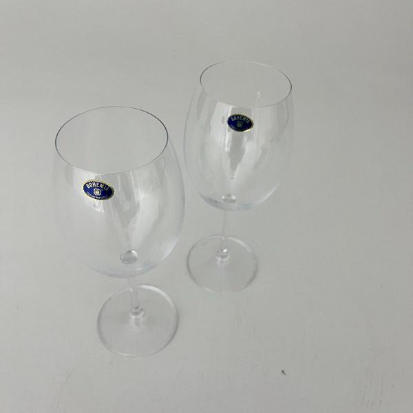 Imagem de Conjunto 2 Taças de Cristal Vinho Tinto 580ml Bohemia Gastro