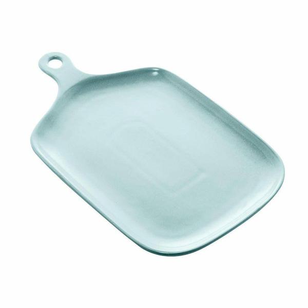 Imagem de Conjunto 2 Travessas de Porcelana Nórdica Menta 26cm x 16cm x 2cm Bon Gourmet