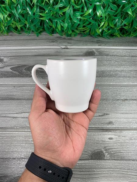 Imagem de Conjunto 2 Xícaras De Porcelana Simples Bege 250ml Casal