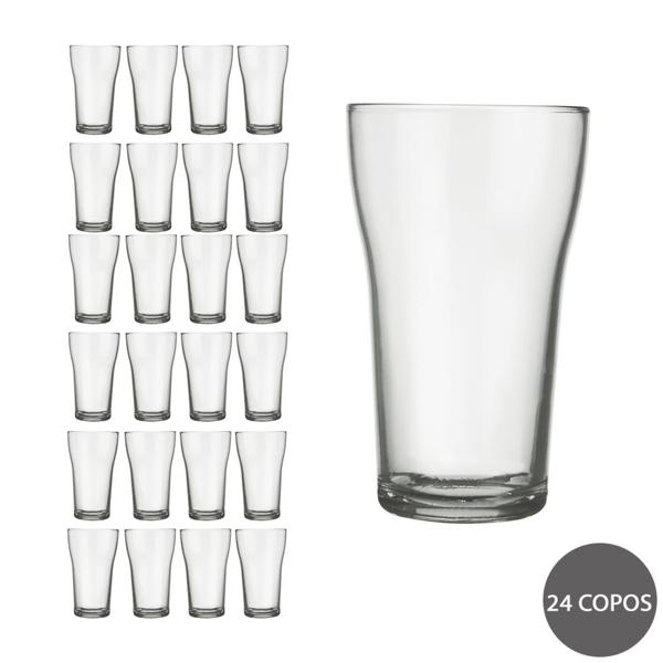 Imagem de Conjunto 24 Copos Cerveja Bar Boteco Nadir 200 ml