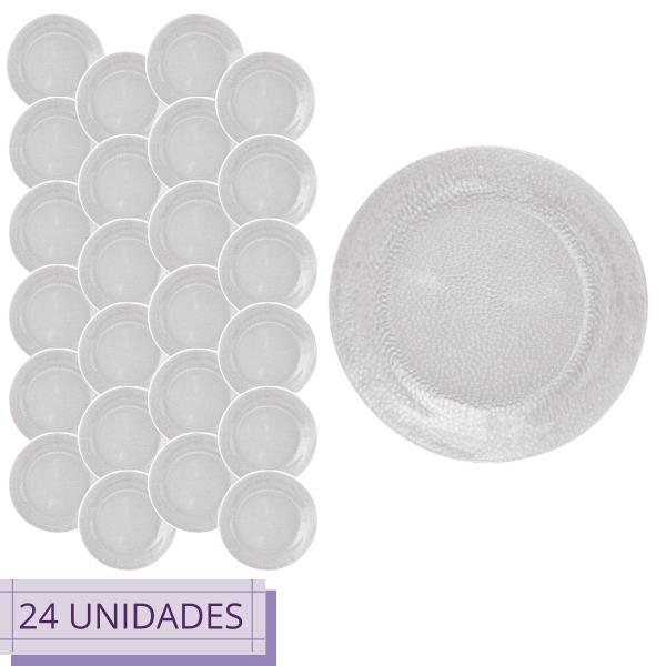 Imagem de Conjunto 24 Pratos Temperado Acqua 23cm Duralex Raso Bar