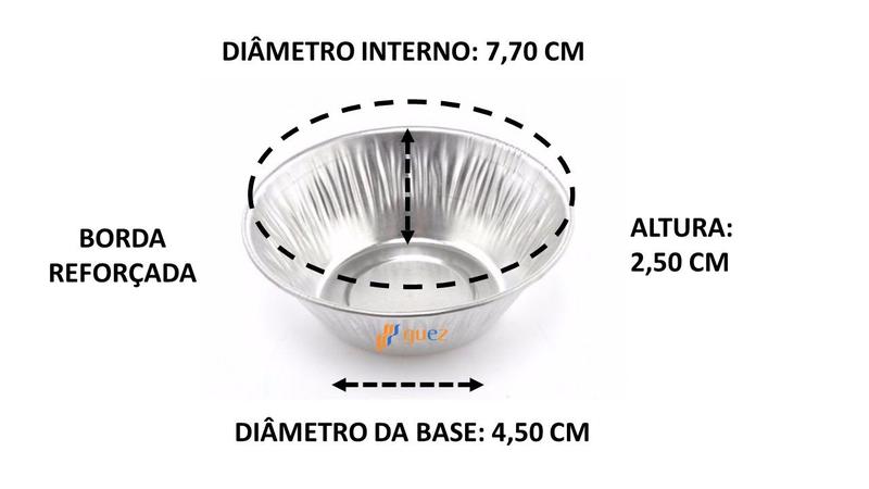 Imagem de Conjunto 240 formas para empada salgados Número 3 grande em flandres