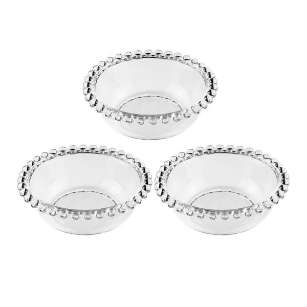 Imagem de Conjunto 3 Bowls Cristal Pearl 14x5cm