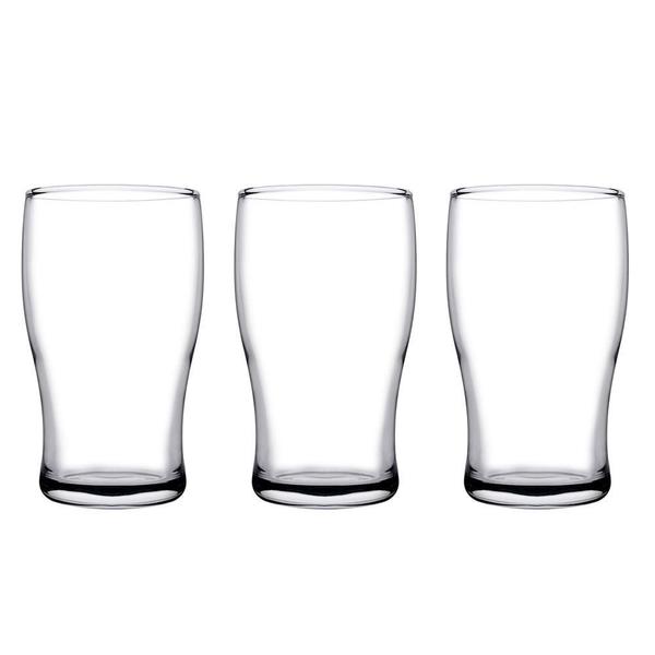 Imagem de Conjunto 3 Copos Vidro Cerveja Iris 285Ml Class Home