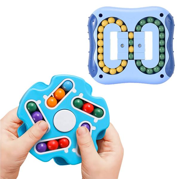 Imagem de Conjunto 3 em 1 Toy MuogeHo Magic Bean Cube Rotating Finger Cube