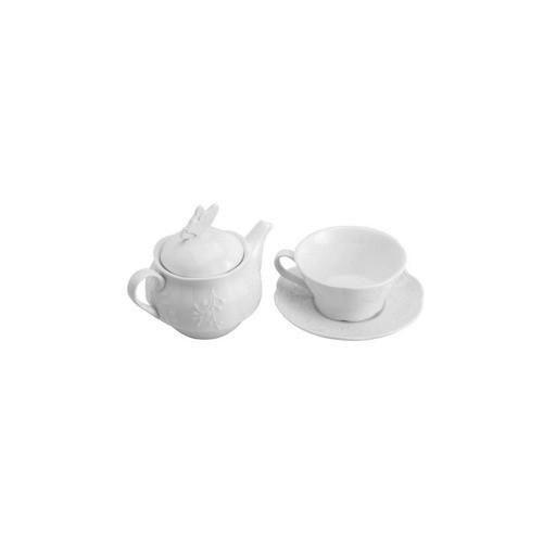 Imagem de Conjunto 3 Peças De Porcelana New Bone Branco