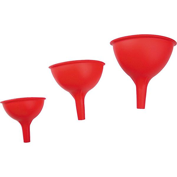 Imagem de Conjunto 3 Peças Funil Silicone Casa do Chef Vermelho