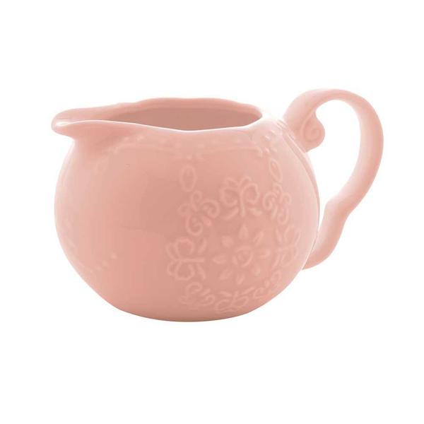 Imagem de Conjunto 3 Peças Porcelana p/ Chá Butterfly Rosa Bon Gourmet