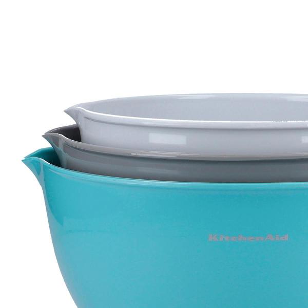 Imagem de Conjunto 3 Tigelas Saladeira Multiuso Colorido Luxo KitchenAid