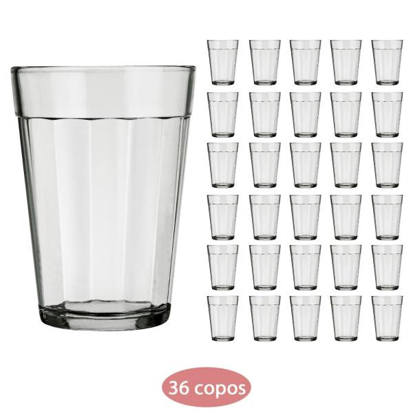 Imagem de Conjunto 36 Copos 190ml Americano Café Pingado Nadir