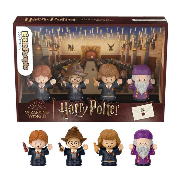 Imagem de Conjunto 4 Bonecos Harry Potter e a Pedra Filosofal - Little People Collector - Fisher Price - Mattel