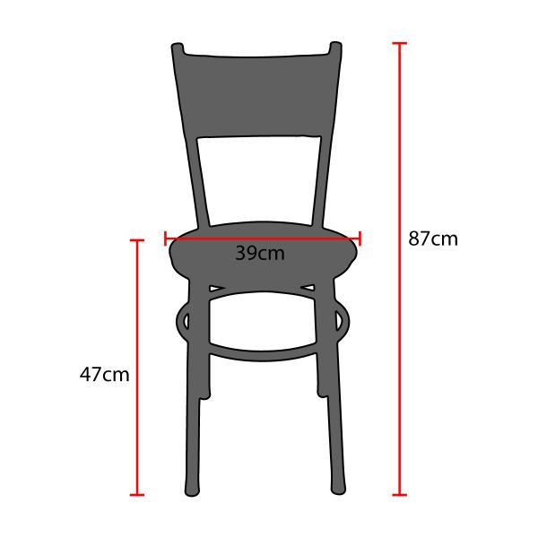 Imagem de Conjunto 4 Cadeiras Para Cozinha Viena
