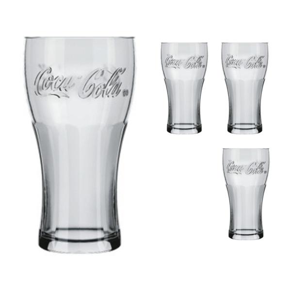 Conjunto 4 Copos Coca Cola Nadir 470ml Vidro Suco Agua - NADIR FIGUEREIDO Imagem de Conjunto 4 Copos Coca Cola Nadir 470ml Vidro Suco Agua