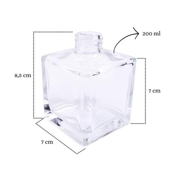 Conjunto 4 De Frascos Difusor Em Vidro Para Lembrancinhas Aromatizador - Nunestar Imagem de Conjunto 4 De Frascos Difusor Em Vidro Para Lembrancinhas Aromatizador