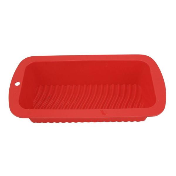 Imagem de Conjunto 4 Formas Em Silicone Vermelho Utensílios Cozinha