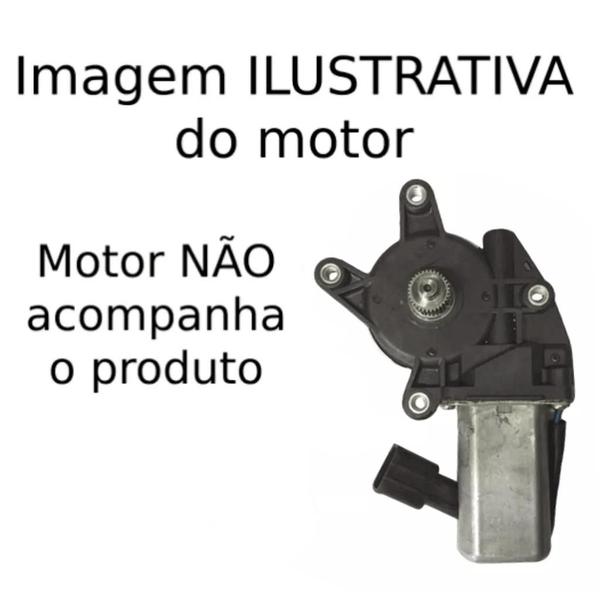 Imagem de Conjunto 4 Máquinas Vidro Elétrico Linea para Motor Original