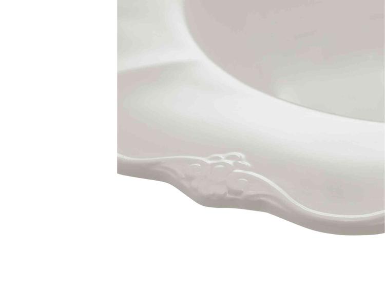 Imagem de Conjunto 4 Pratos para Massa Porcelana Fancy Branco Wolff