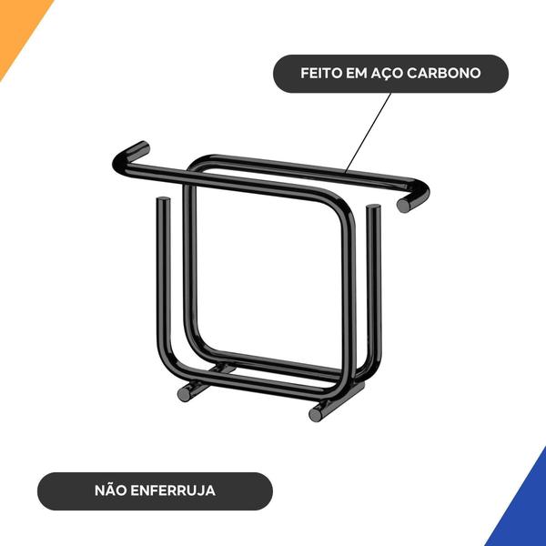 Conjunto 4 Suporte Porta Guardanapo Luxo Onix - Future Imagem de Conjunto 4 Suporte Porta Guardanapo Luxo Onix - Future