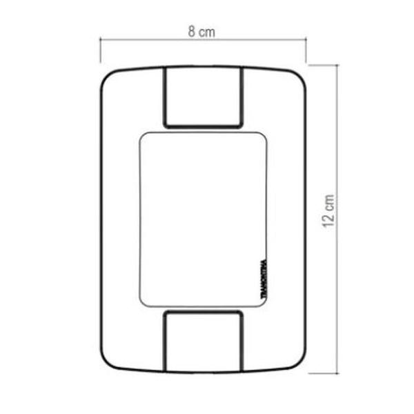 Imagem de Conjunto 4x2 3 Tomadas 2P+T 20A 250 V Branco ARIA TRAMONTINA