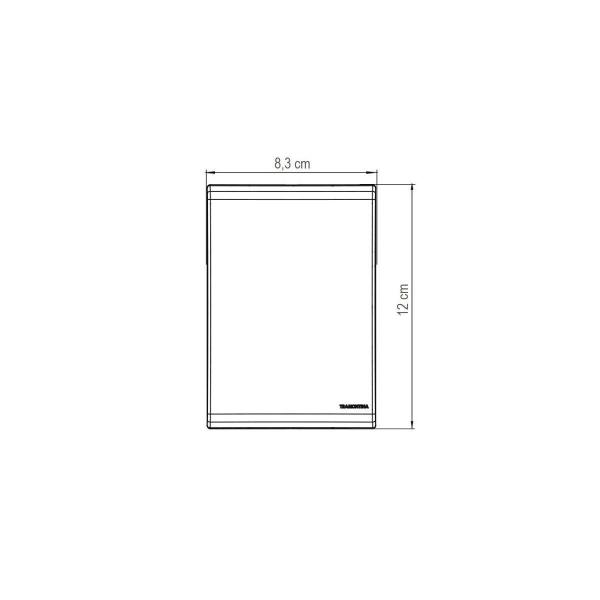 Imagem de Conjunto 4x2 Variador de Ventilador Bivolt Tramontina Liz Branco