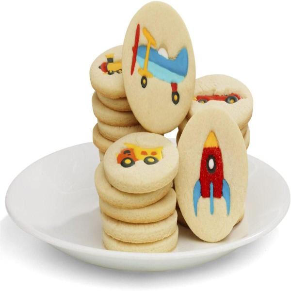 Imagem de Conjunto 5 Cortadores Cookies Bolo Cupcake Biscoito Chef'n