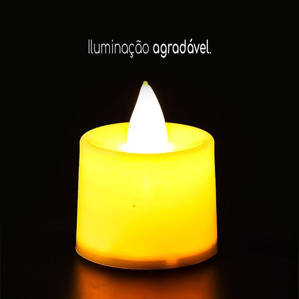 Conjunto 5 Velas Eletronicas Artificial Decorativas De Led - Hxt Imagem de Conjunto 5 Velas Eletronicas Artificial Decorativas De Led