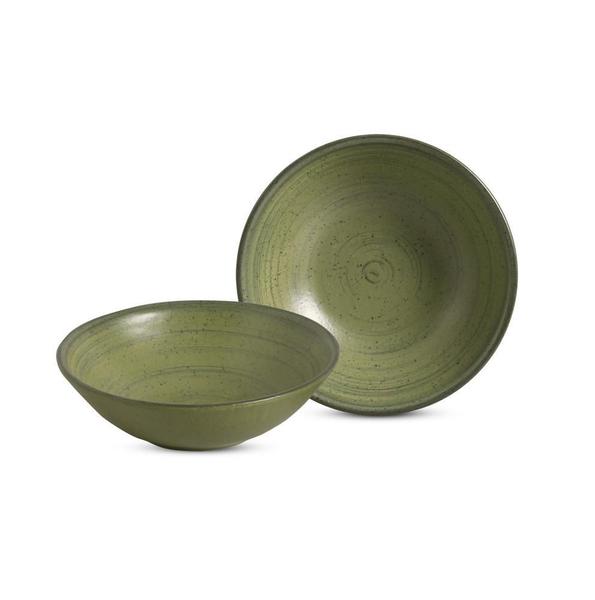 Imagem de Conjunto 6 Bowls Decorados 300 Ml Kya Olive