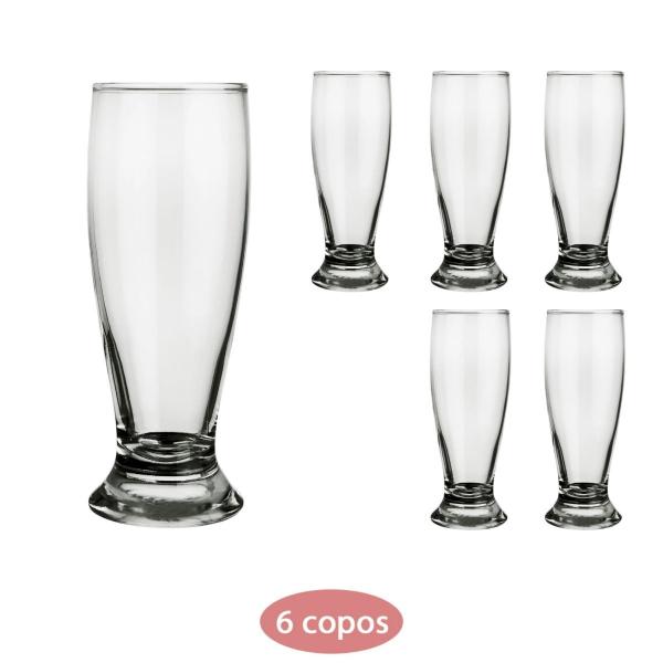 Imagem de Conjunto 6 copos 200ml Munich Cerveja Shopp Bar Nadir