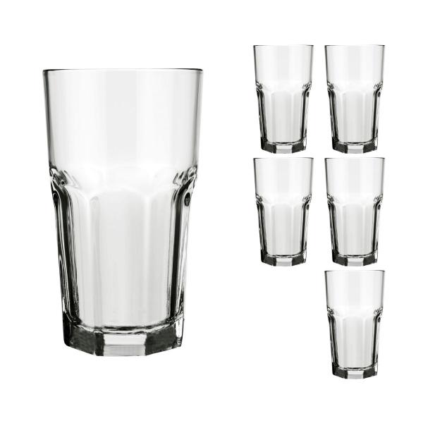 Imagem de Conjunto 6 Copos 340ml Vidro Bristol Nadir Suco Agua