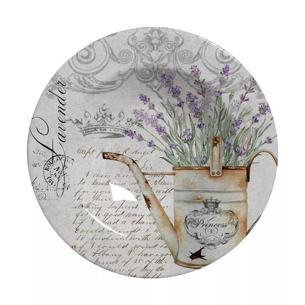 Imagem de Conjunto 6 Pratos Fundo Lavanda 25cm - Design Coup