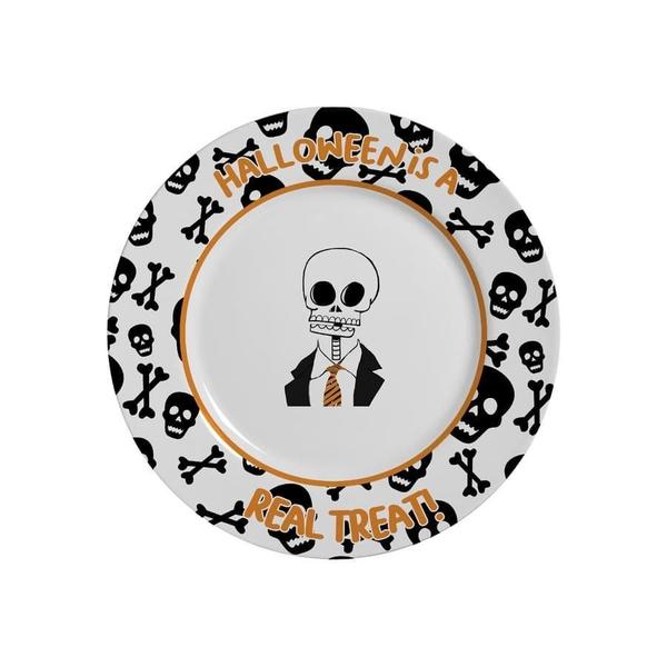 Imagem de Conjunto 6 Pratos Sobremesa Halloween 21cm Alleanza