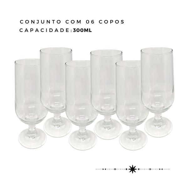 Imagem de Conjunto 6 Taças Blumenau Elegante Para Cerveja Chopp Ruvolo