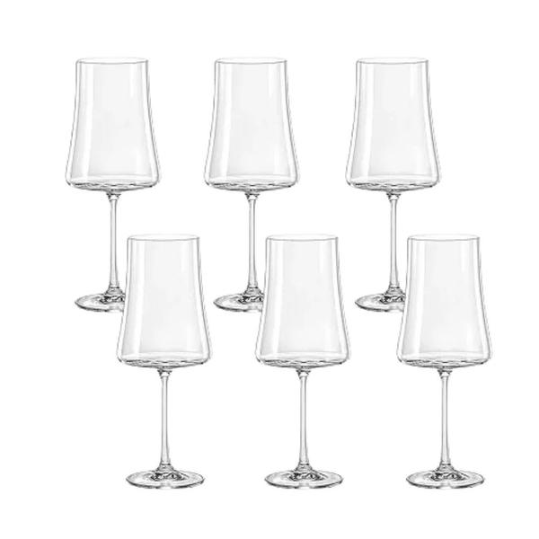 Imagem de Conjunto 6 Taças de Vinho de Cristal Ecológico Alex 400ml - Wolff