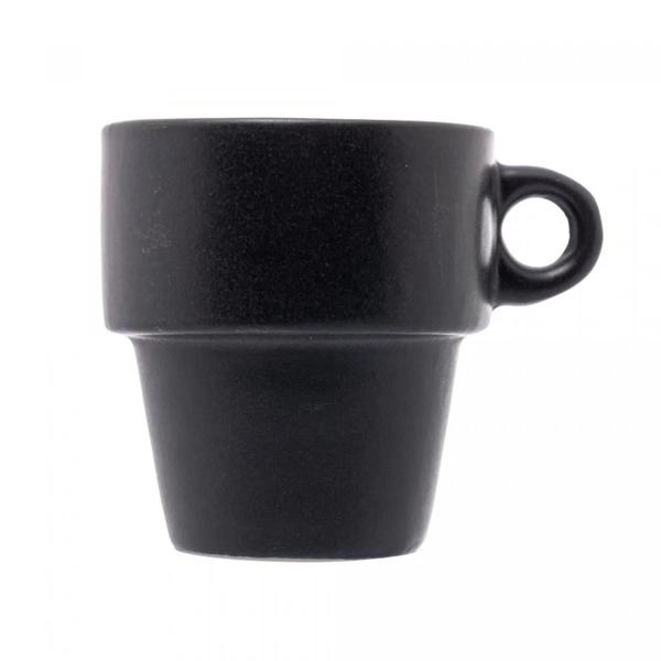 Imagem de Conjunto 6 Xícaras de Café Cerâmica com Suporte 90ml Wolff