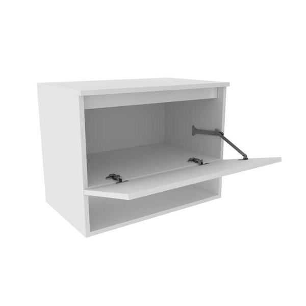 Imagem de Conjunto 60cm Gabinete para Banheiro com Espelheira e Cuba CJ18-109 Tecno Mobili