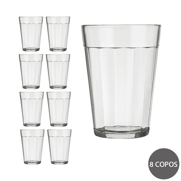 Imagem de Conjunto 8 Copos Americano Café Grande Nadir 300 ml