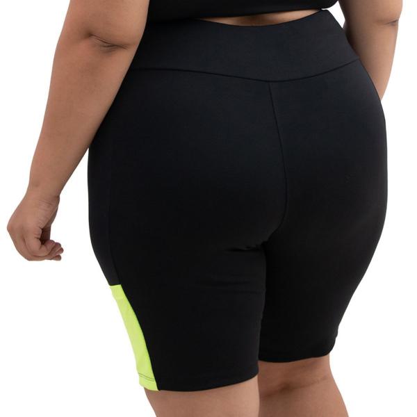 Conjunto Academia Feminino Bermuda Ciclista E top Nadador Alça Larga Costuras Reforçadas - INFLUENCIA LC MODAS Imagem de Conjunto Academia Feminino Bermuda Ciclista E top Nadador Alça Larga Costuras Reforçadas