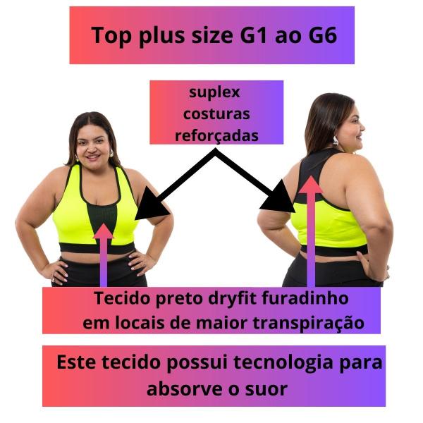 Conjunto Academia Feminino Bermuda Ciclista E top Nadador Alça Larga Costuras Reforçadas - INFLUENCIA LC MODAS Imagem de Conjunto Academia Feminino Bermuda Ciclista E top Nadador Alça Larga Costuras Reforçadas
