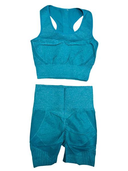 Conjunto Academia Top e Shorts Levanta Bumbum Cores Sortidas - WJU JEANS Imagem de Conjunto Academia Top e Shorts Levanta Bumbum Cores Sortidas