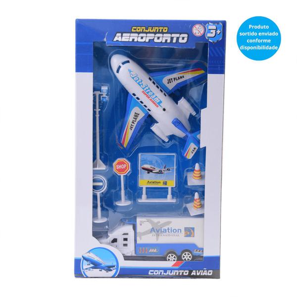 Imagem de Conjunto Aeroporto - Jet Stream - Luz e Som - Sortido - ST Import