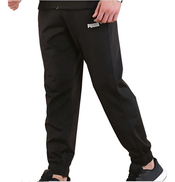 Imagem de Conjunto Agasalho Puma  Baseball Tricot Suit Preto E Branco