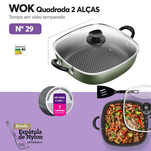 Conjunto Antiaderente Quadrado Panela de Pressão Frigideiras Caneco 9 Peças Patolux Imagem de Conjunto Antiaderente Quadrado Panela de Pressão Frigideiras Caneco 9 Peças Patolux