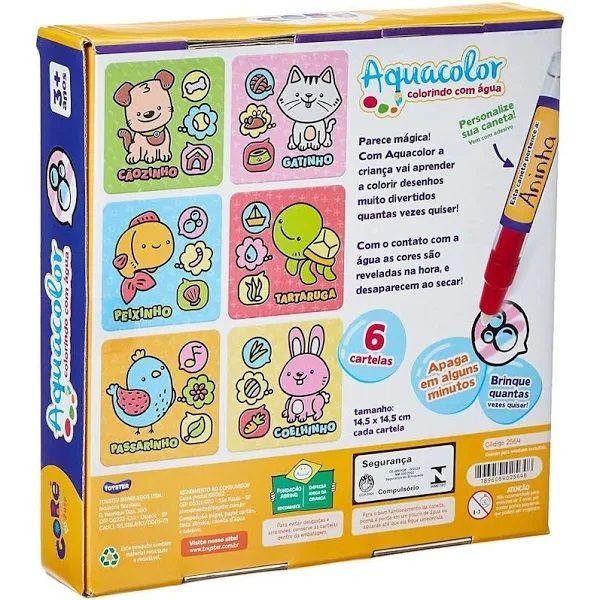 Imagem de Conjunto Aquacolor Colorindo com Agua Toyster