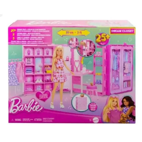 Imagem de Conjunto Armário dos Sonhos Barbie Mattel