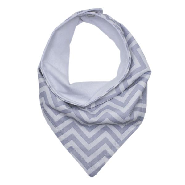 Imagem de Conjunto Babadores Bandana para Bebê 02 Peças - Chevron