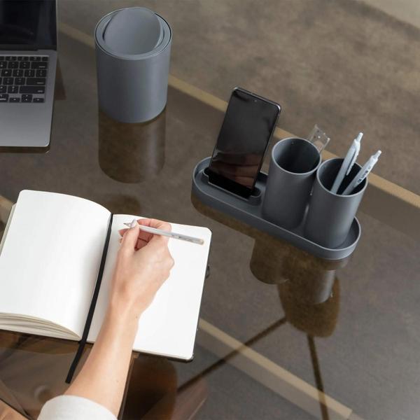 Conjunto Banheiro Coza Serene 4Pcs - Bege - Coza/Brinox Imagem de Conjunto Banheiro Coza Serene 4Pcs - Bege