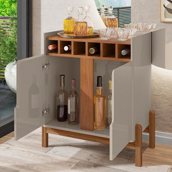 Imagem de Conjunto Bar e Buffet 190 Off White Cedro