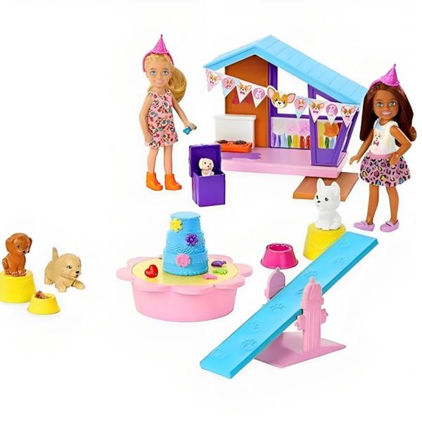 Imagem de Conjunto Barbie Celebration Festa De Cachorro Chelsea HJY88 - Mattel